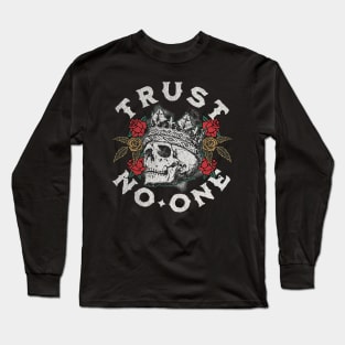 Trust No One - Metal Long Sleeve T-Shirt